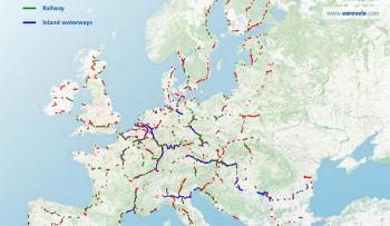 EuroVelo和TEN-T网络在近8000个地点重叠。如果我们算上全国和地方自行车网络，这个数字会高得多。