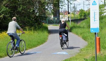 F3-沿高速铁路的自行车道；图片来源：佛兰德省Brabant省